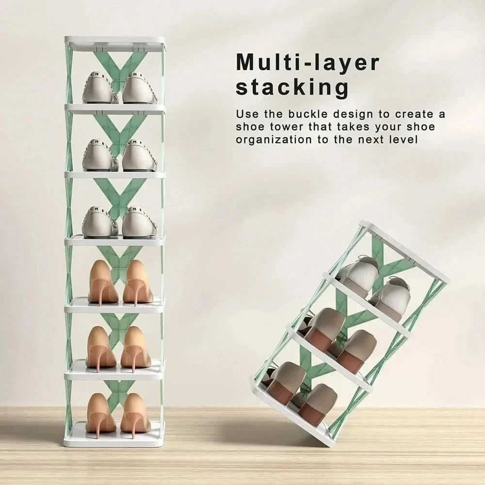 BowLift | Multi-layer shoe organizer for space-saving storage