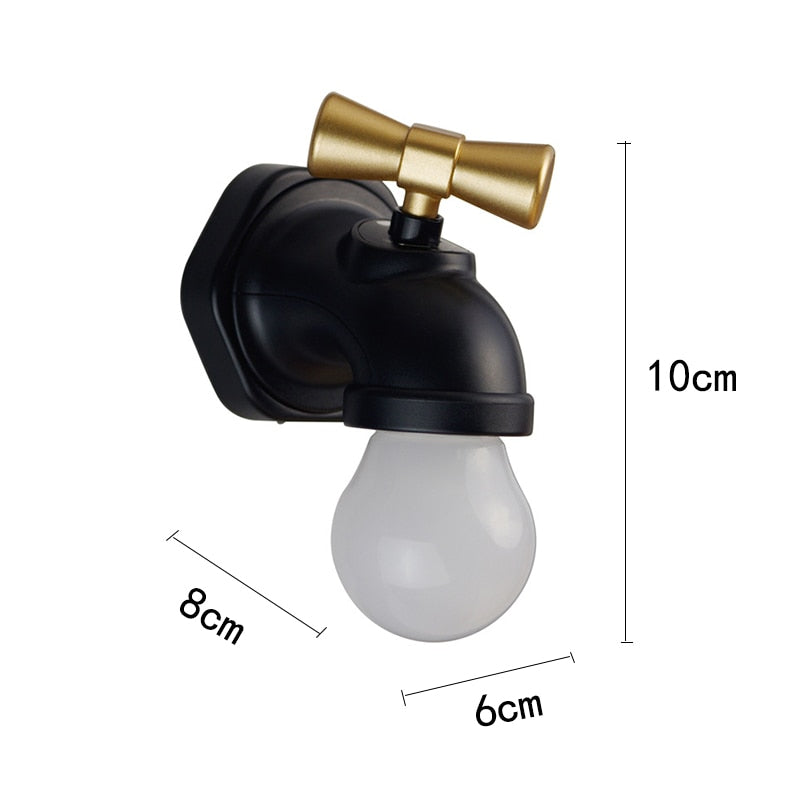 BowLift | Creative Faucet Wall Lamp