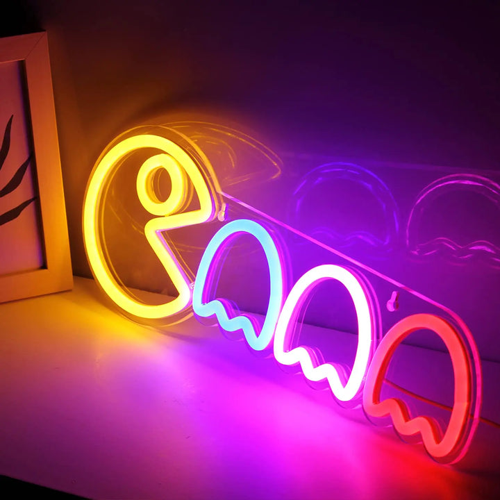 GhostBlaze Neon Lamp - Ghostly Stylish Light | Bowlift