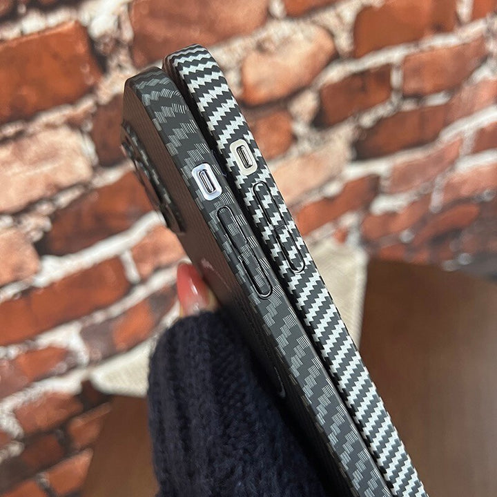 BowLift | Carbon Fiber Magsafe Magnetic iPhone Case