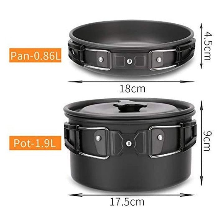 Camping Travel Cookware Kit | Bowlift