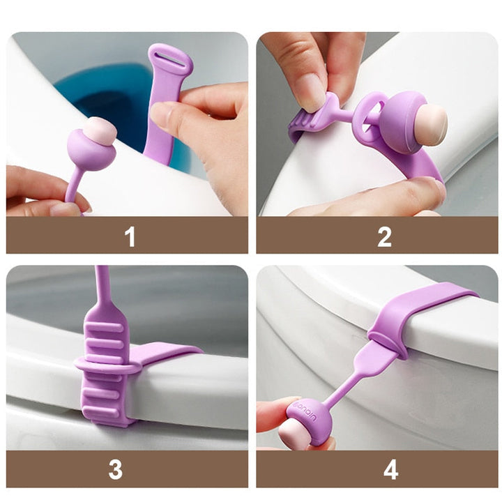 BowLift | Mushroom Flexible Kids Toilet Seat Lifter