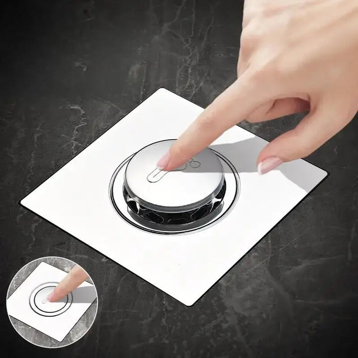 BowLift | Anti-Odor Pop-Up Floor Drain Filter