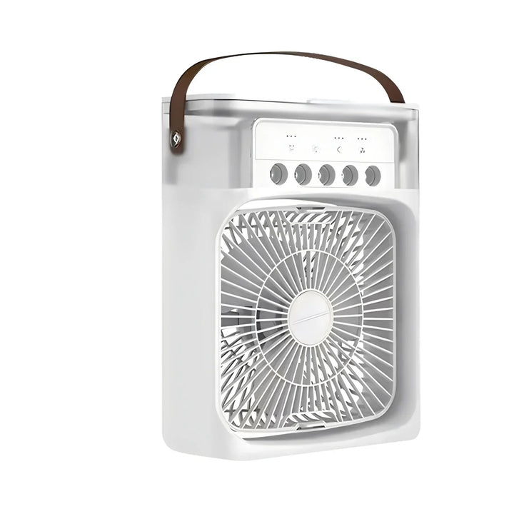 BreezeMaster 3-in-1 Air Conditioner Fan with LED Colors Bowlift