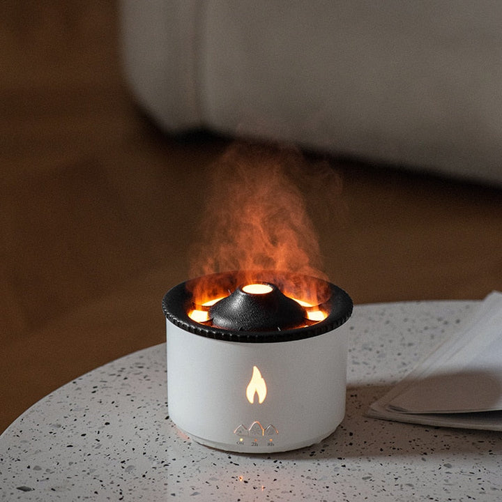 Volcanic Flame Air Humidifier Night Lamp | Bowlift