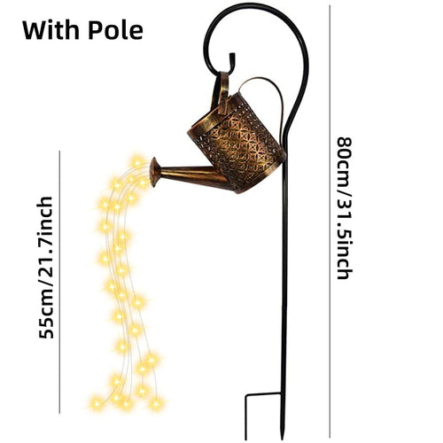 BowLift | Garden Watering Solar-Powered Can Patio Light