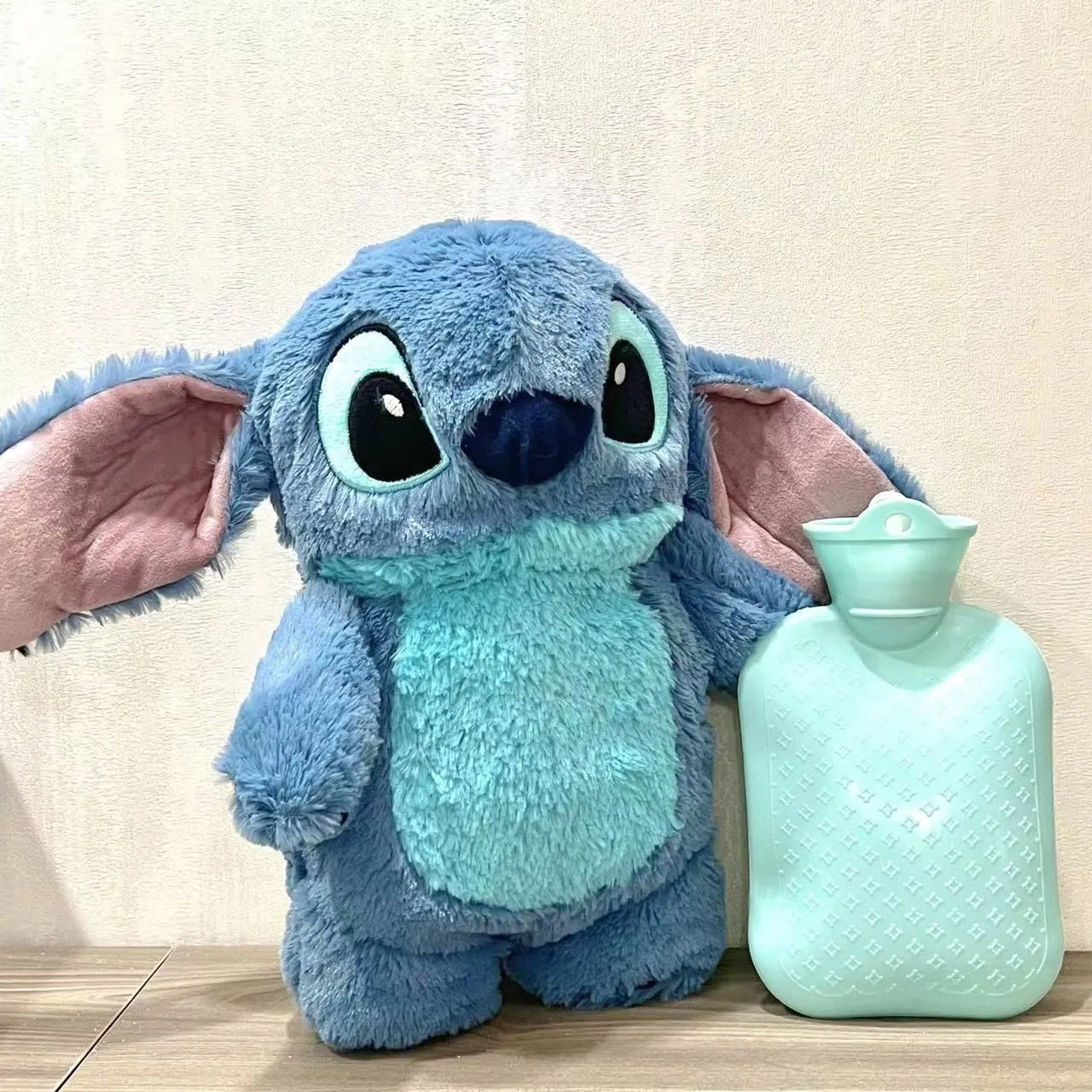 BowLift | Kawaii Turo Lilo Stitch cuddle blanket with hot water bottle.