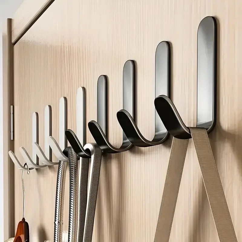 FlexiGrip 6-piece set Self-adhesive J-hooks Bowlift