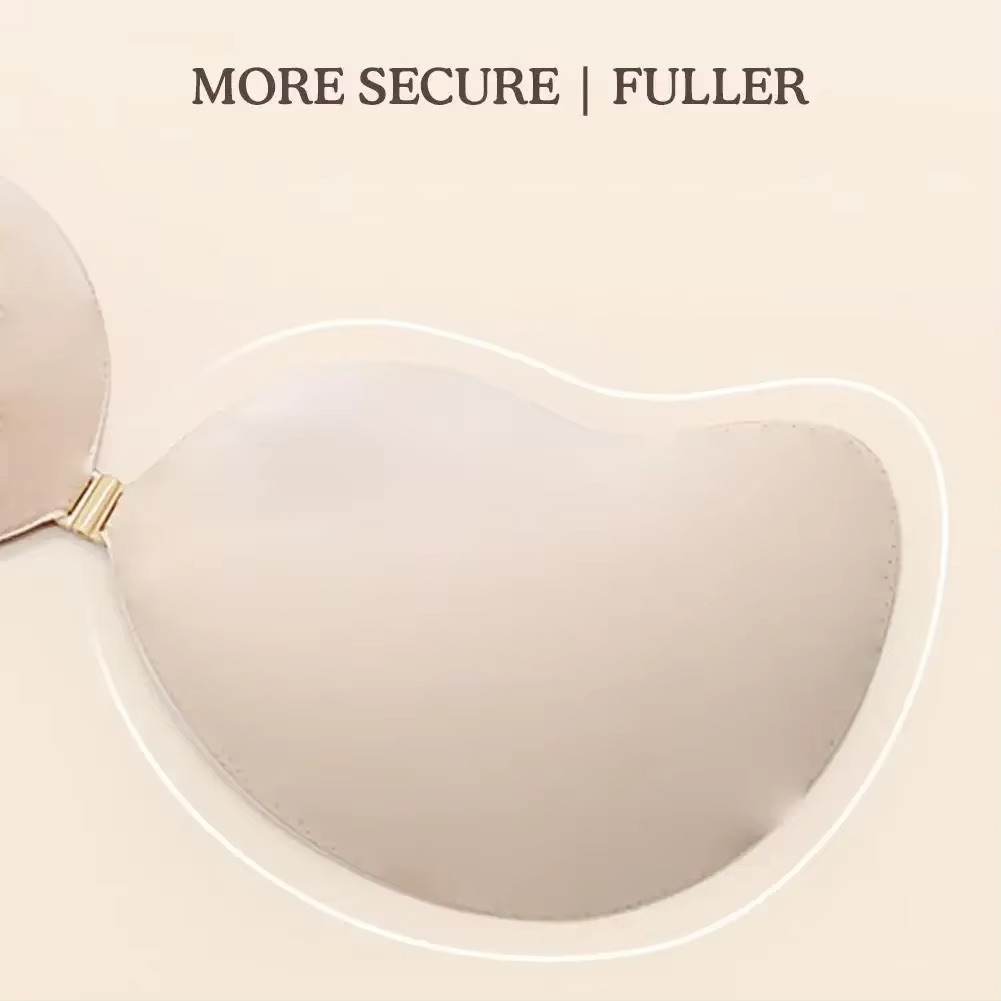 BowLift | Reusable Strapless Silicone Bra with Push-Up Support