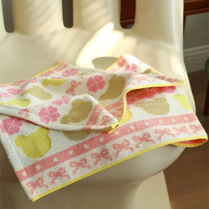 Cute Little Bear Series Cotton Towel Collection | Bowlift