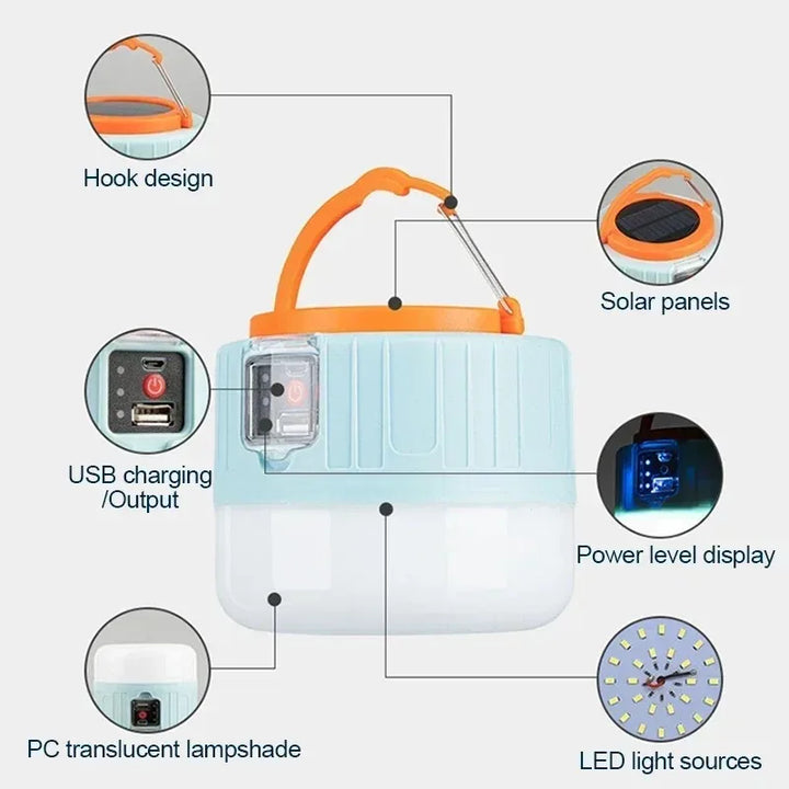 BowLift | Solar Energy Camping Lamp – Reliable Emergency Lighting