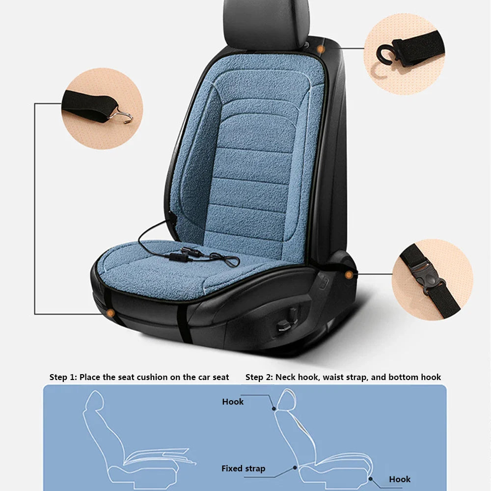 BowLift | USB Car Seat Heating Pad
