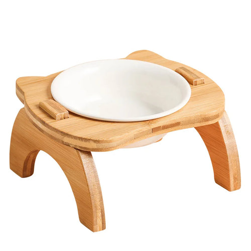 BowLift | Convenient feeding with bamboo bowls
