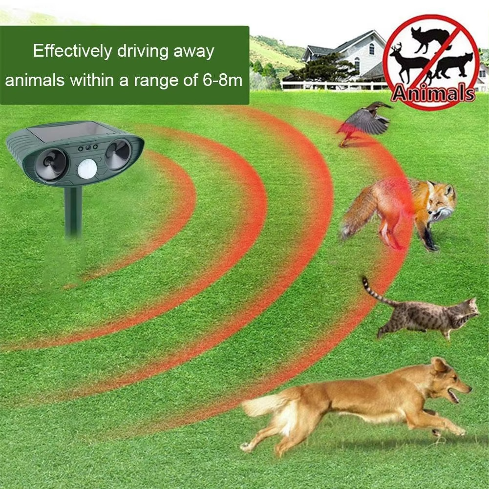BowLift | Solar-Powered Ultrasonic Animal Repellent for Gardens and Yards
