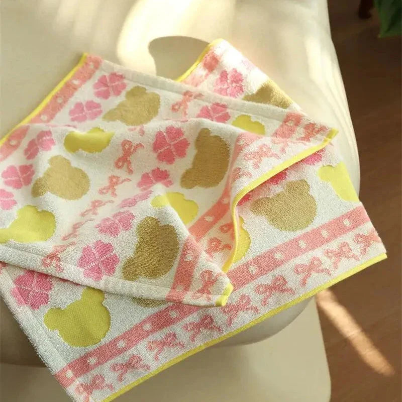 Cute Little Bear Series Cotton Towel Collection | Bowlift