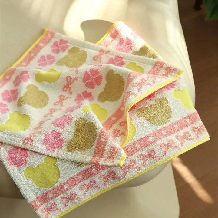 Cute Little Bear Series Cotton Towel Collection | Bowlift