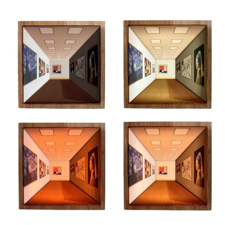 BowLift | 3D Vision Play Wall Lamp Art