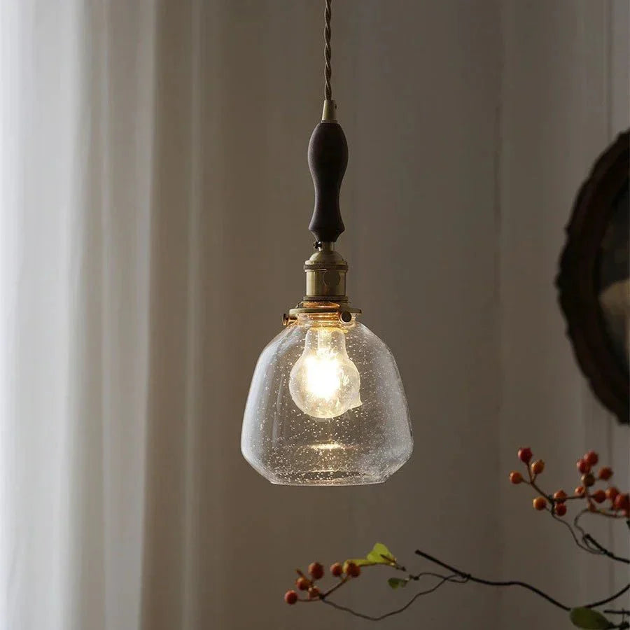 BowLift | NostalgiaLuxe - Elegant vintage glass lamp - Sophisticated ambiance guaranteed