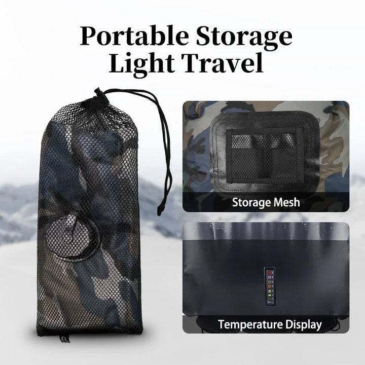 BowLift | Solar shower SunFlow | 20L capacity | Portable & self-heating | With shower head & hose