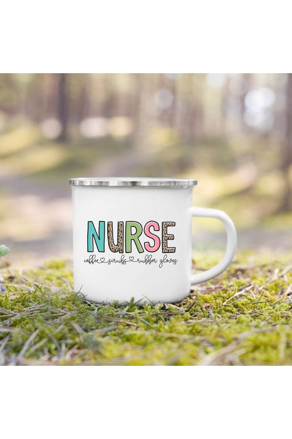Life Themes Enamel Cup | Bowlift