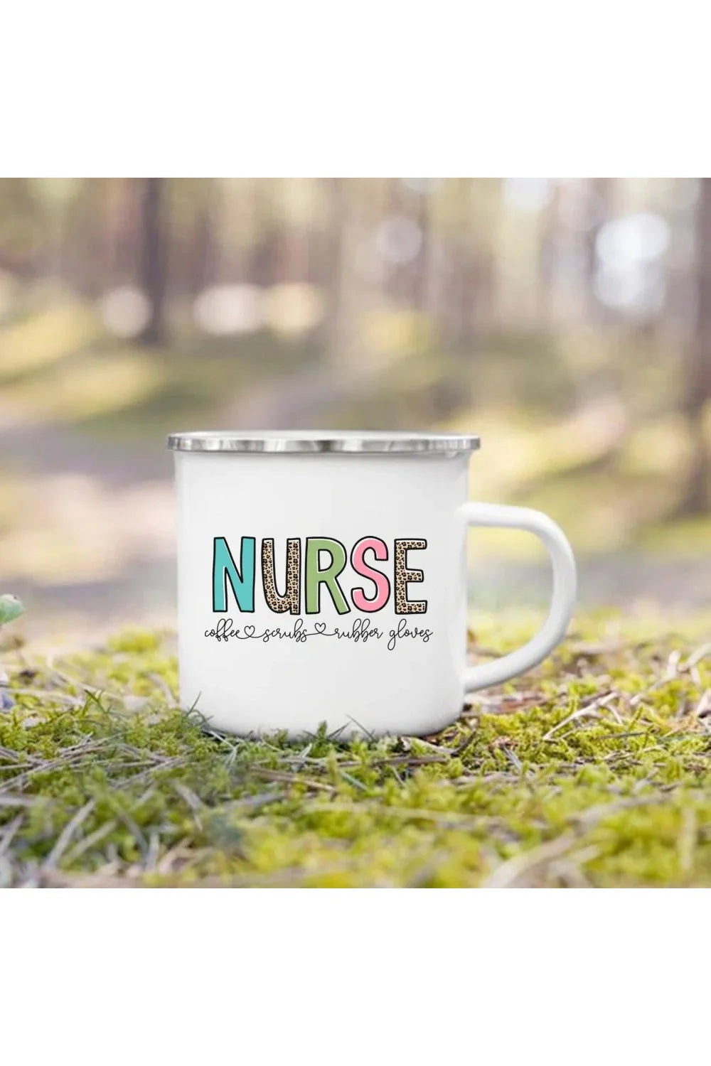 Life Enamel Coffee Mug | Bowlift