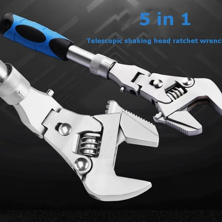 BowLift | Multifunctional Retractable Ratchet Wrench