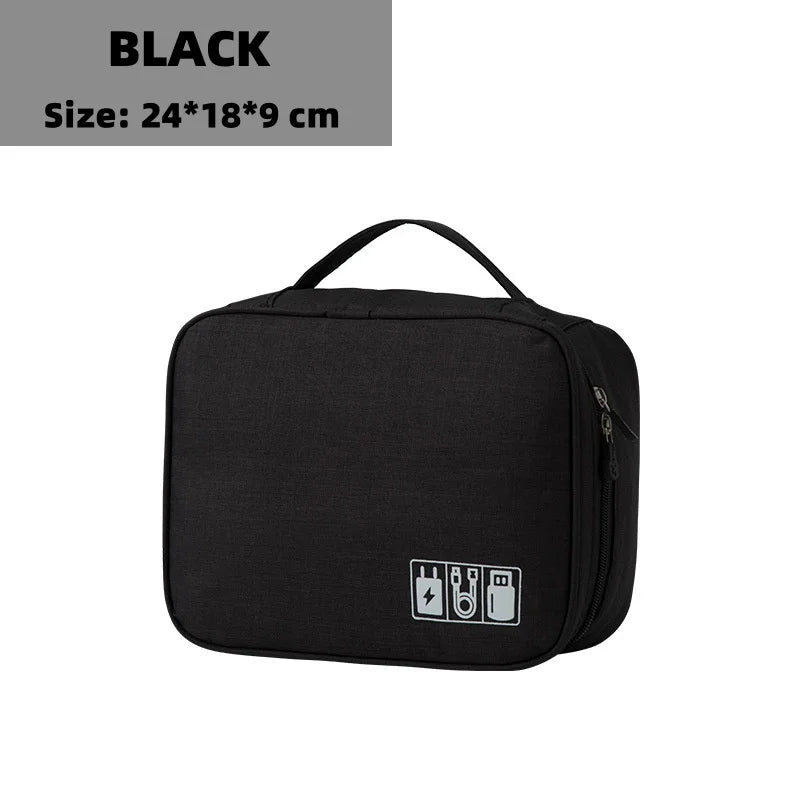 BowLift | Baguvo Cosmetic Bag | Water Repellent & Compact | 100% Oxford Polyester | 24×18×9 cm