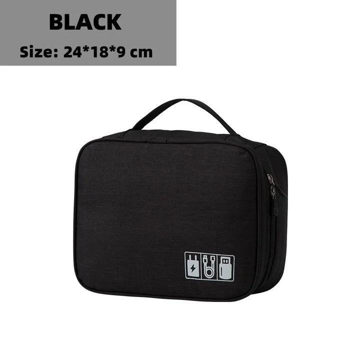 BowLift | Baguvo Cosmetic Bag | Water Repellent & Compact | 100% Oxford Polyester | 24×18×9 cm