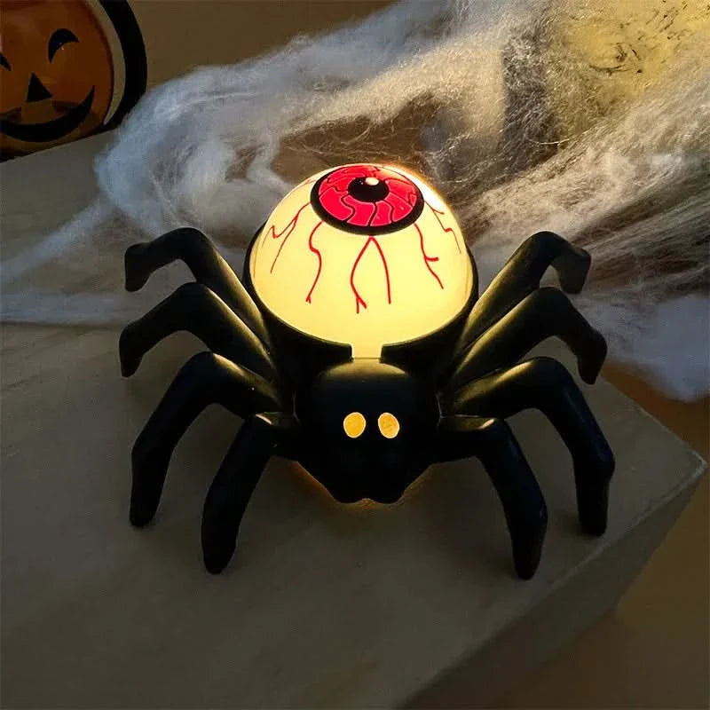 BowLift | Halloween LED Skull & Spider Lamp – Spooky Home Decor