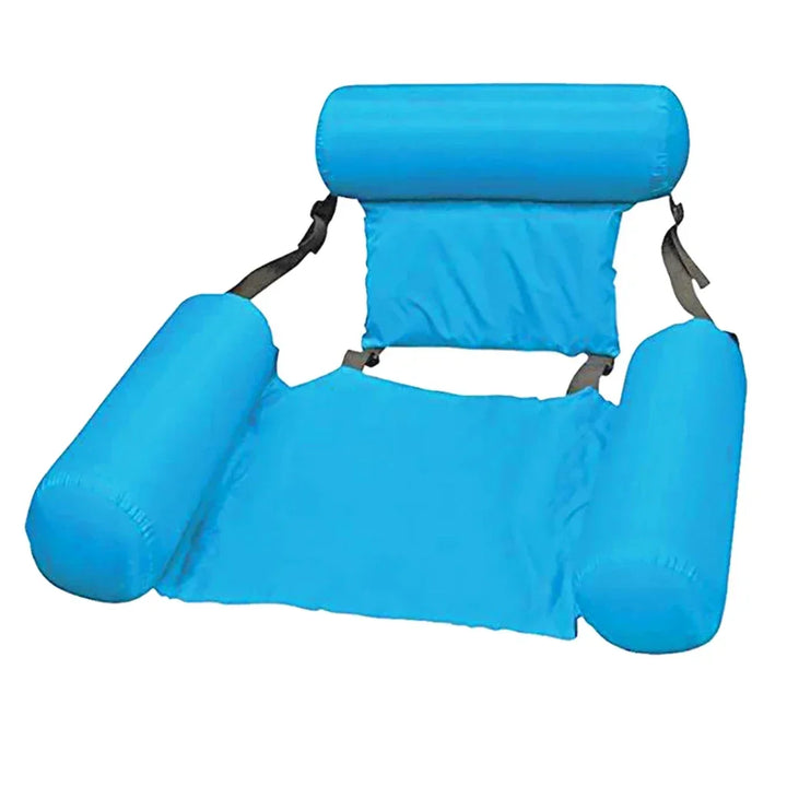 BowLift | Inflatable Water Hanging Chair | Adjustable & Portable | AquaLiva Pool Lounge for Beach & Swimming Pool – 100×120 cm