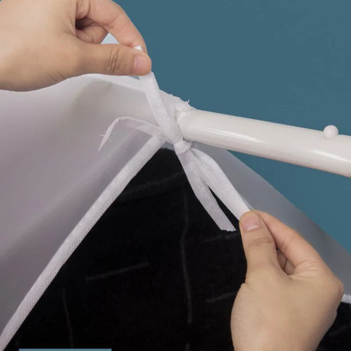 BowLift | CleanCover Garment Cover PEVA | Dustproof & Waterproof | In 6 Sizes | For Suits, Dresses & Wardrobe Rails