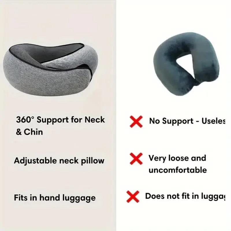 BowLift | Memory Foam Travel Neck Pillow