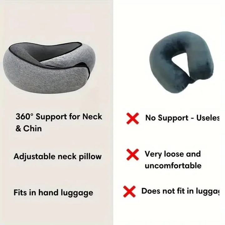 BowLift | Memory Foam Travel Neck Pillow
