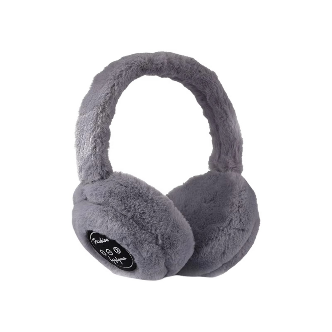 BowLift | Wireless Plush Earphones with Bluetooth 5.2 and Warm Fur Design