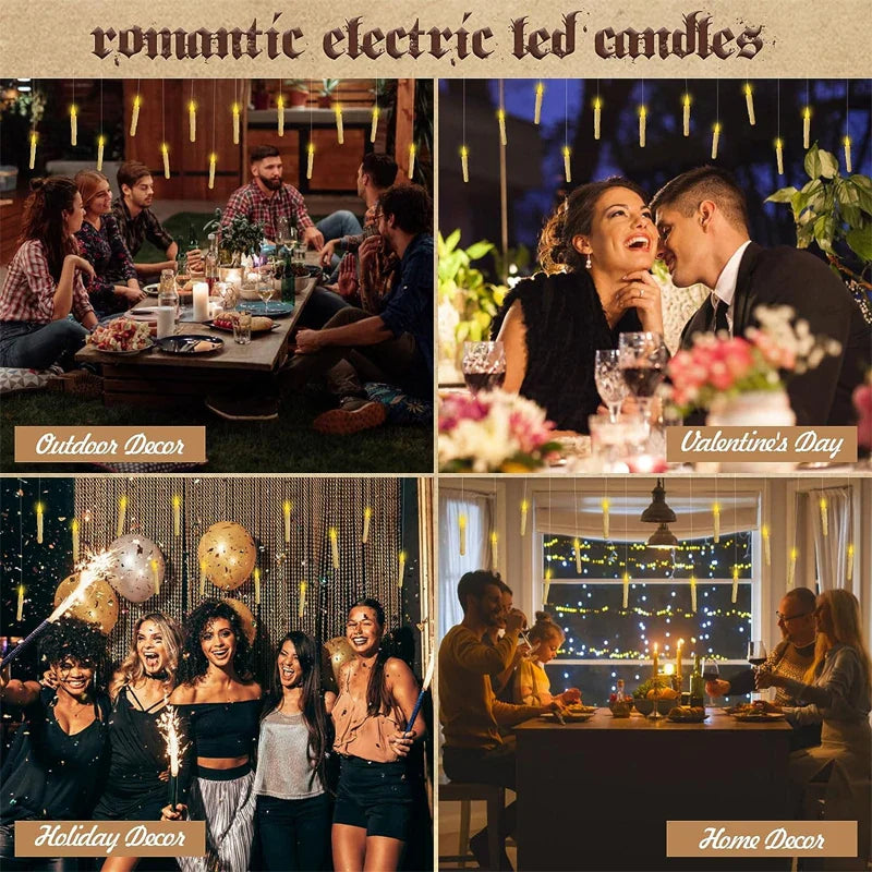 BowLift | LED Candles with Magic Wand