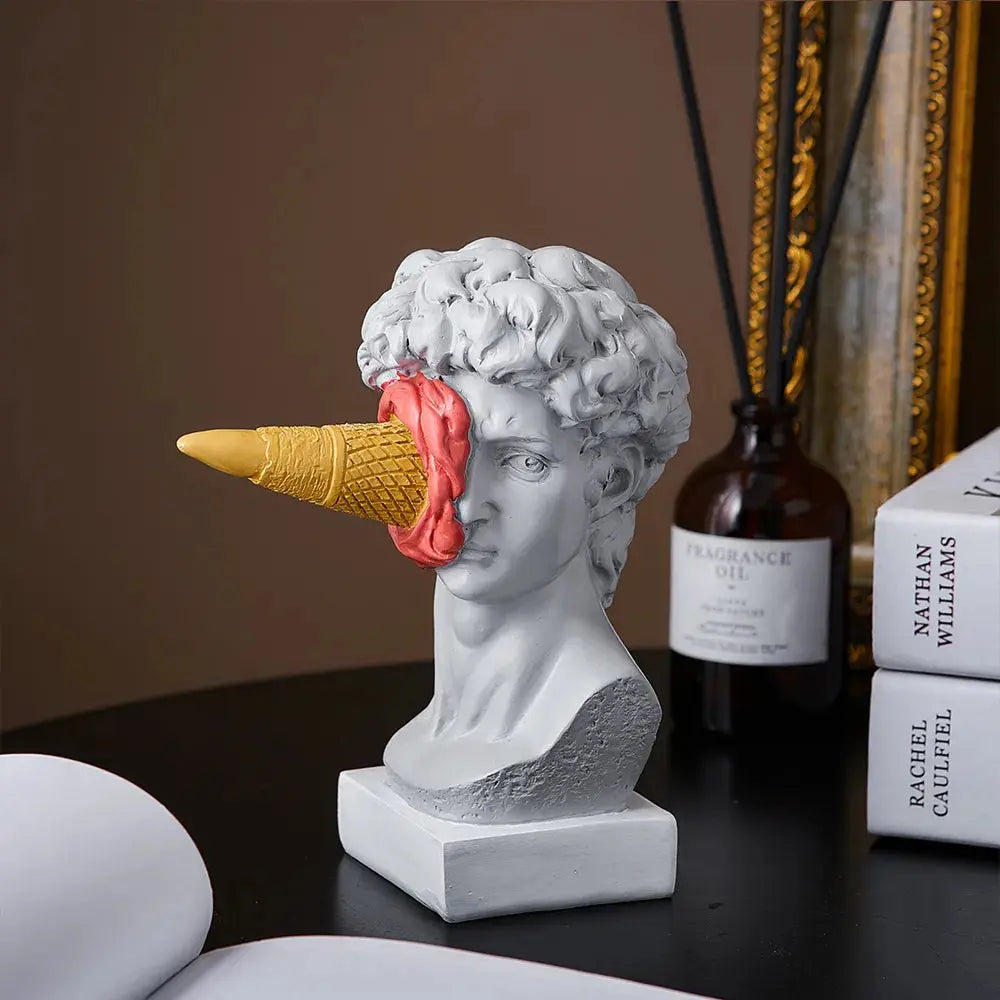 BowLift | David Statue Ice Cream Edition: Gourmet and Elegant Art