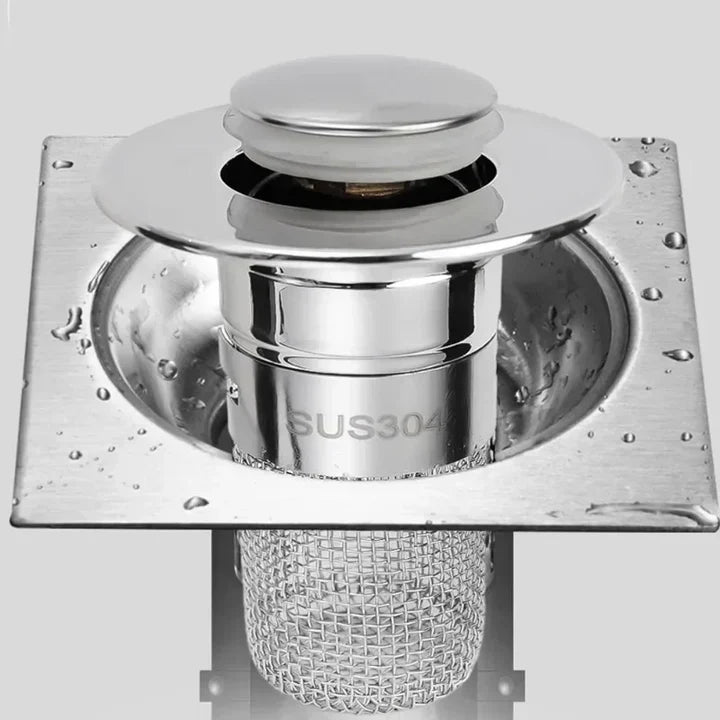 Stainless Steel Drain Filter with Hair Catcher – Rustproof Sieve for Kitchen and Bathroom, Clog-free | Bowlift
