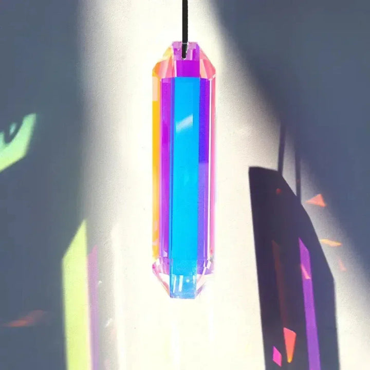 BowLift | Lichtara Sun Catcher Crystal Pendant Set | 2 Pieces Rainbow Prism for Windows & Garden | Decoration for Home & Outdoor