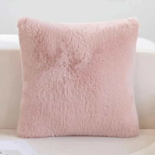 BowLift | Luxury Faux Rabbit Fur Cushion Cover for Stylish Interiors