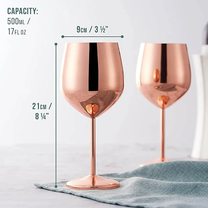 BowLift | Stainless Steel Glasses (Set of 6)
