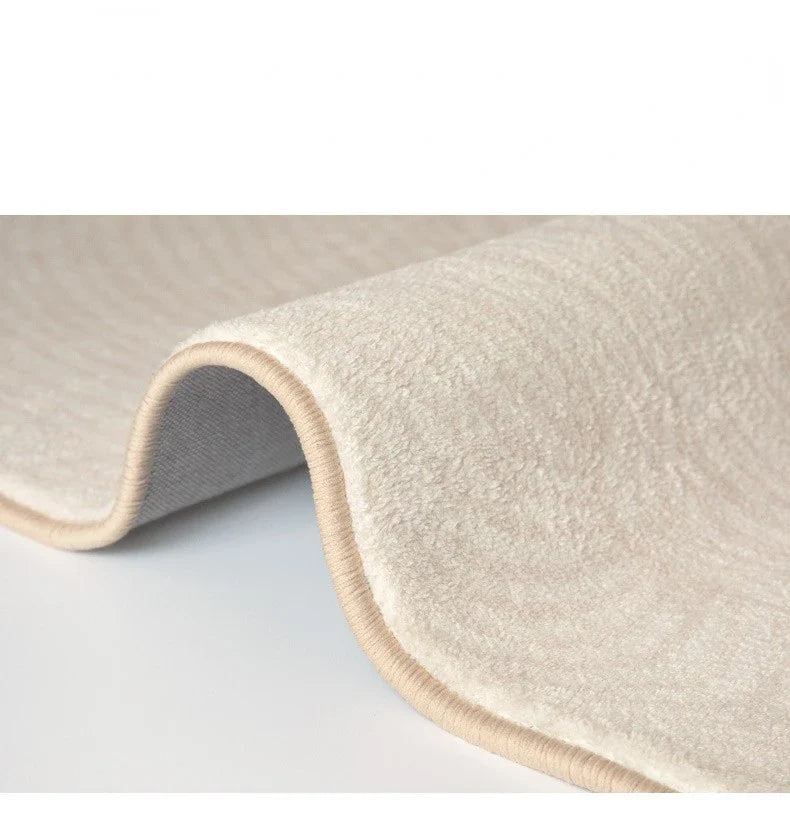 BowLift | Japanese Minimalist Plush Area Rug Non-Slip Soft Rug Bedroom Living Room Large Surface