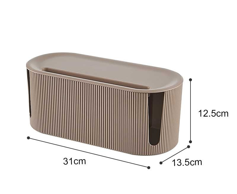 BowLift | Design Storage Box | Organizer for cables, adapters, and power strips