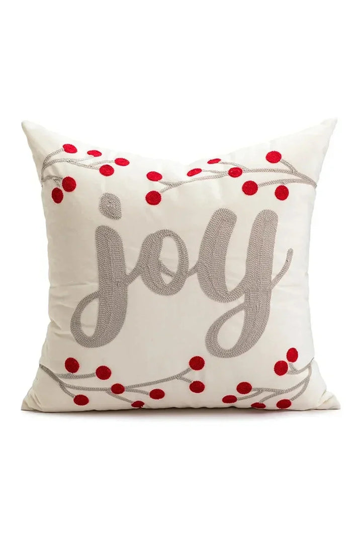 red Christmas cushion cover | Bowlift
