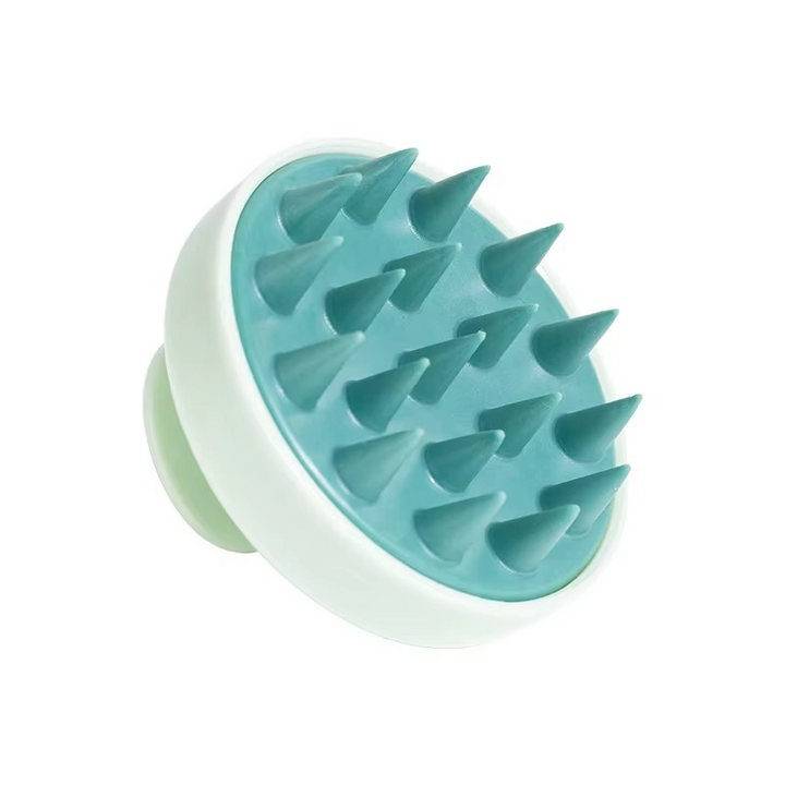 BowLift | Wheat Straw Silicone Scalp Massage Shampoo Brush with Soft Silicone Bristles