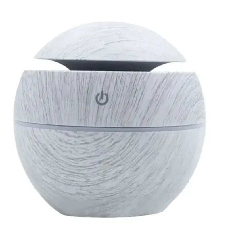 BowLift | AeroMist Air Humidifier 130 ml | Whisper Quiet <35 dB | USB Operation & LED Light | With Aroma Oil Function