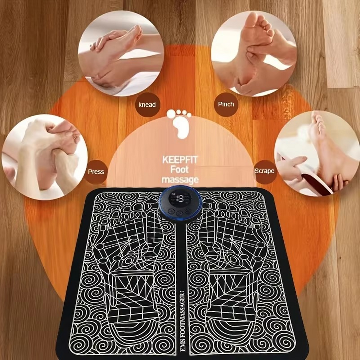 BowLift | Electric Foot Massager Pad for Muscle Relaxation and Recovery