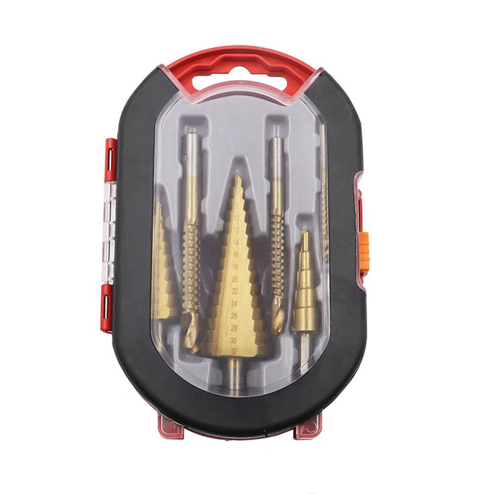 BowLift | 6-piece Titanium Drill Bit Set | For precise drilling through metal, wood, and other materials