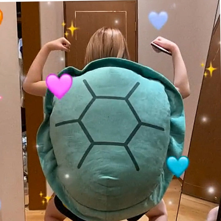 BowLift | Big Turtle Shell Plush Soft Pillow