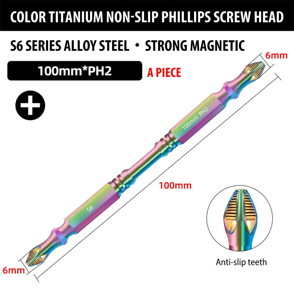 BowLift | Magnetic Titanium Impact Anti-Slip Screw Head