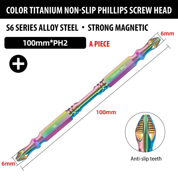 BowLift | Magnetic Titanium Impact Anti-Slip Screw Head